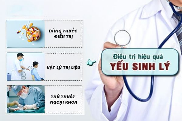 Yếu sinh lý có nhiều cách điều trị hiệu quả, an toàn