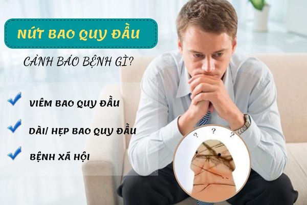 Nứt bao quy đầu cảnh báo nhiều bệnh lý nam khoa