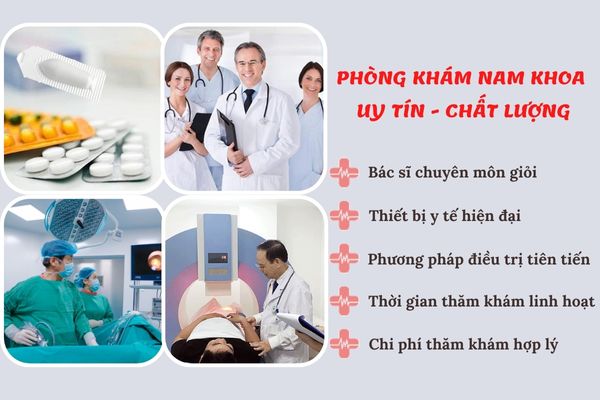 Phòng khám nam khoa uy tín, chất lượng